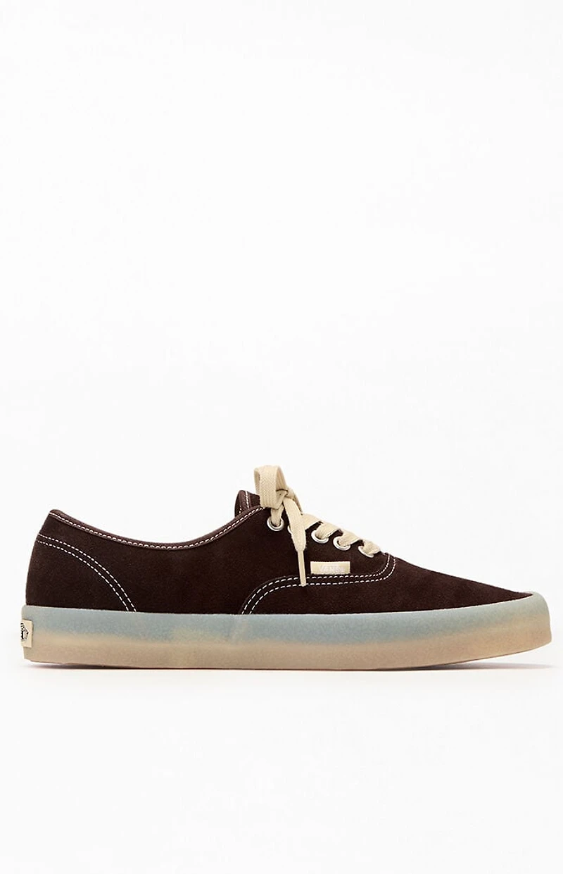 Vans Brown Suede U Authentic Shoes