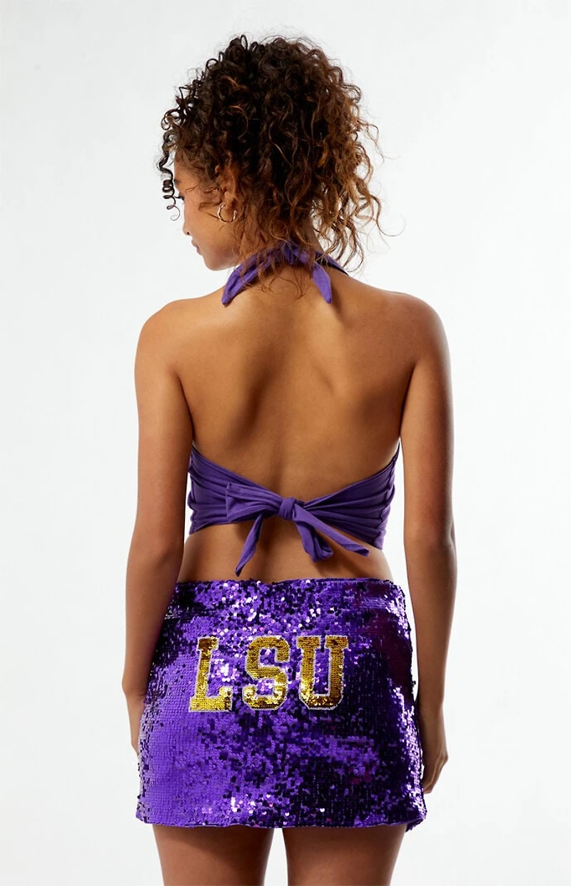 HYPE & VICE LSU Tigers Tailgate Halter Top