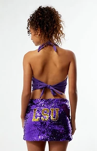 HYPE & VICE LSU Tigers Tailgate Halter Top
