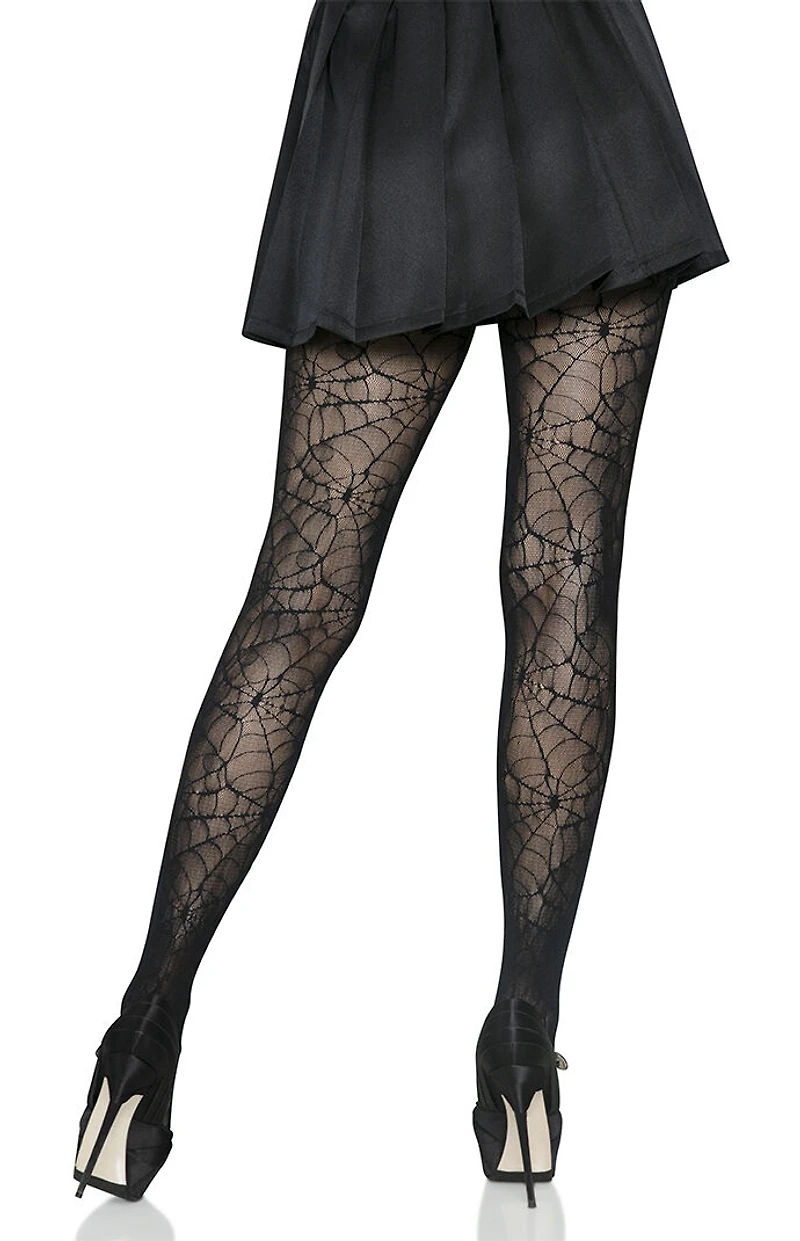 Leg Avenue Costume Spiderweb Lace Tights