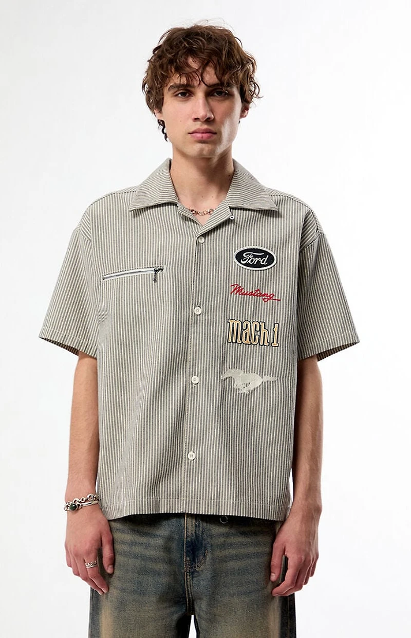 FORD Striped Work Shirt