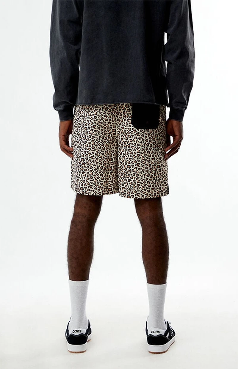 RODMAN BRAND Cheetah 7.5" Swim Trunks