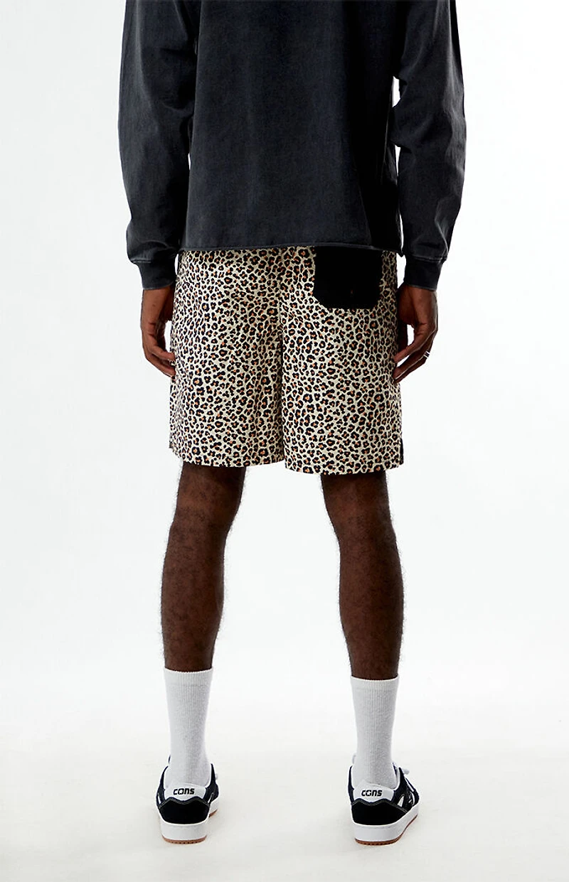 RODMAN BRAND Cheetah 7.5" Swim Trunks