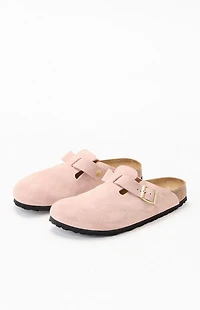Birkenstock Women's Boston Soft Footbed Clogs Light Rose