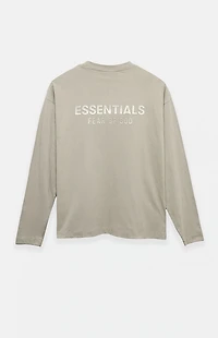 Fear of God ESSENTIALS Abbey Stone Classic Fit Long Sleeve T-Shirt