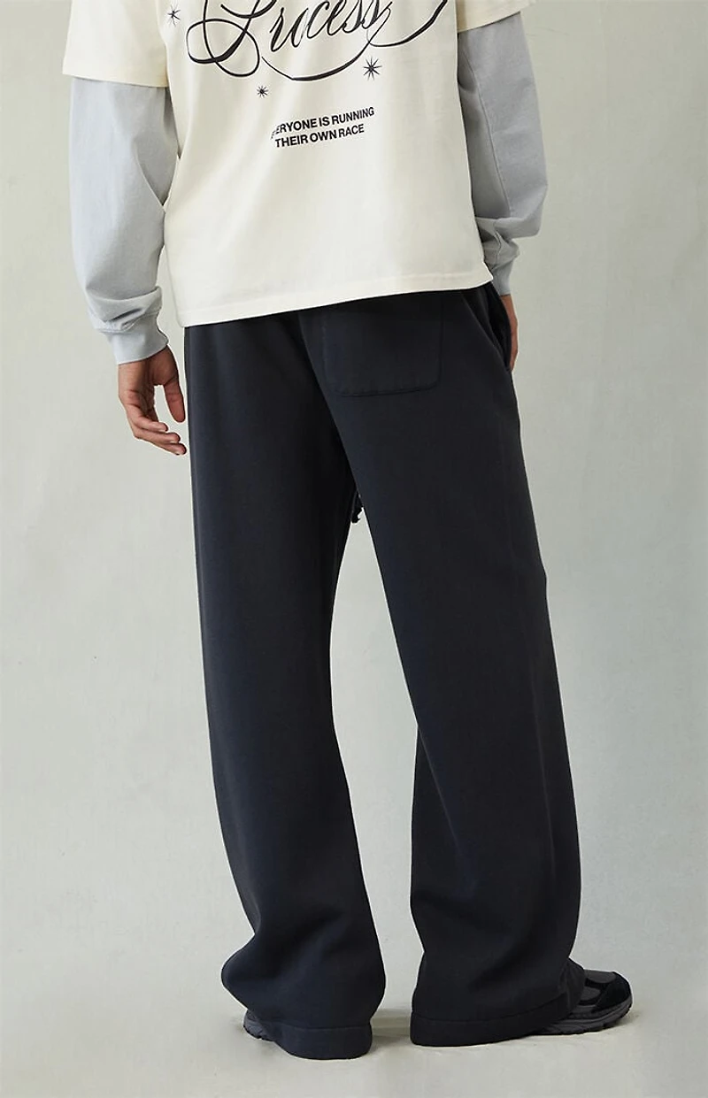 Pacsun Black Wash Baggy Sweatpants