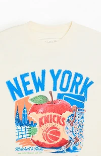 Mitchell & Ness NY Knicks Court Apple T-Shirt
