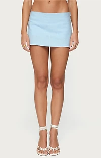 Edikted Avalai Linen Look Mini Skort