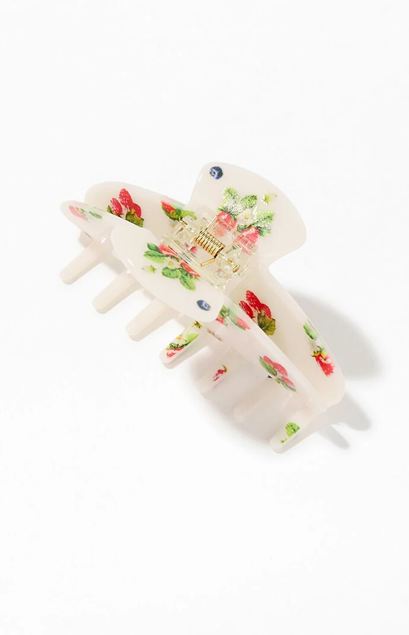John Galt Berry Hair Claw Clip