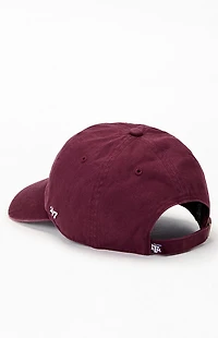 47 Brand Texas A&M Clean Up Strapback Hat