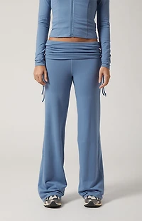 PAC 1980 RISE Active Shoreline Fold-Over Flare Yoga Pants