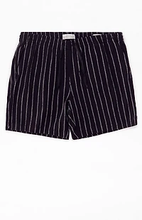 Pacsun Black Stripe Linen Shorts