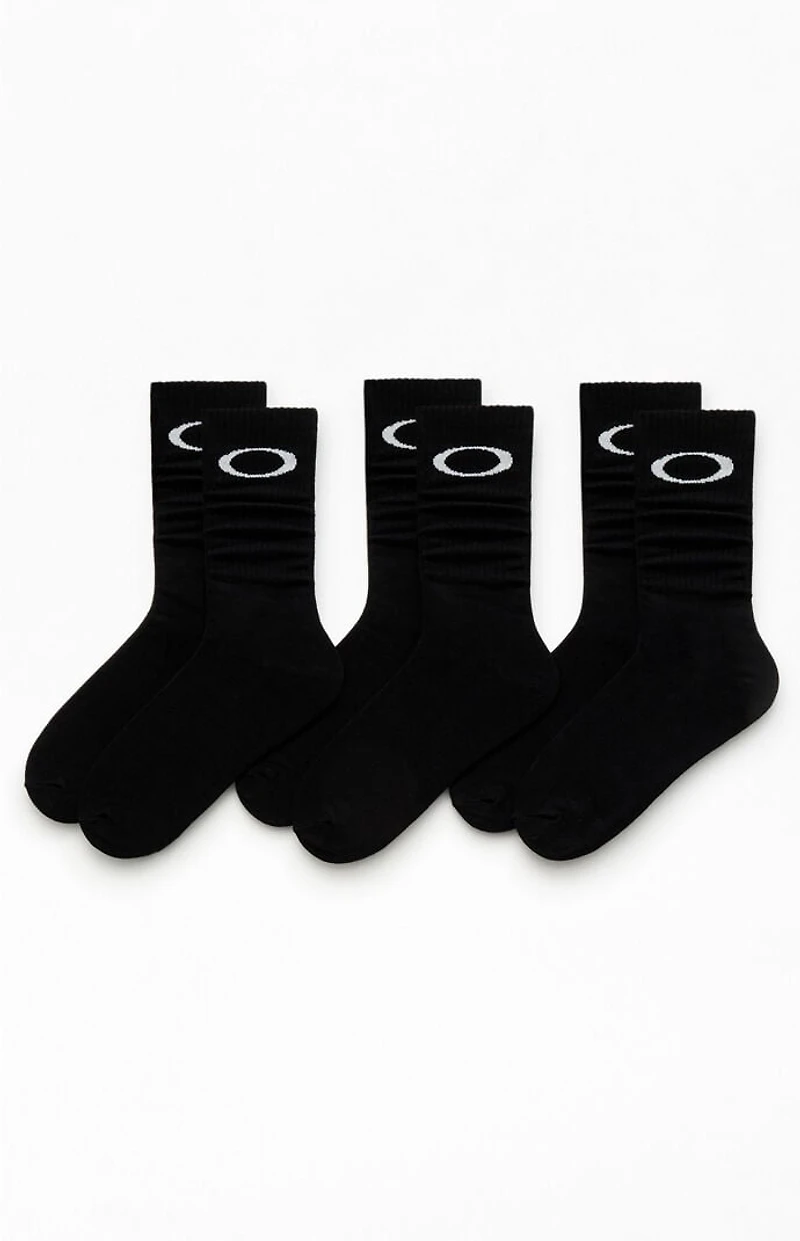 Oakley 3 Pack Ellipse Crew Socks