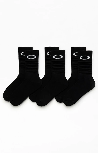 Oakley 3 Pack Ellipse Crew Socks