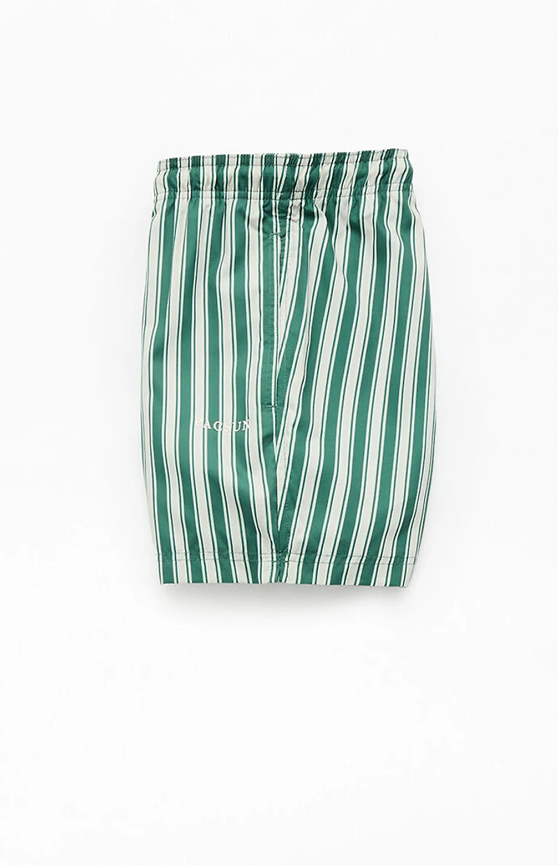 Pacsun Maldives Striped Eco 4.5" Swim Trunks