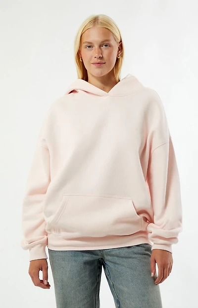 Pacsun Pink Core Vintage Wash Pullover Hoodie
