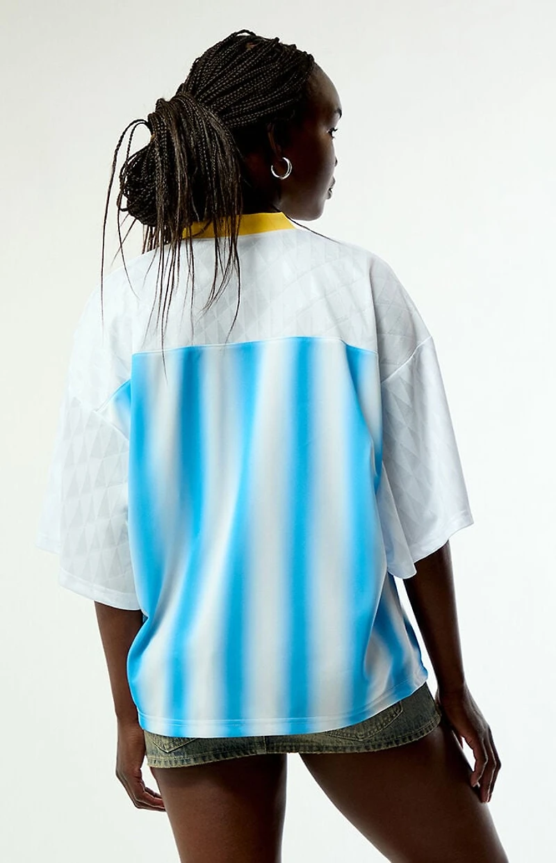 Pacsun Argentina Short Sleeve Oversized Soccer Jersey