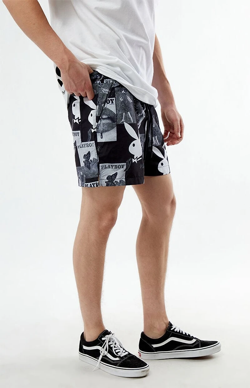 Playboy By PacSun Poster 5" Swim Trunks