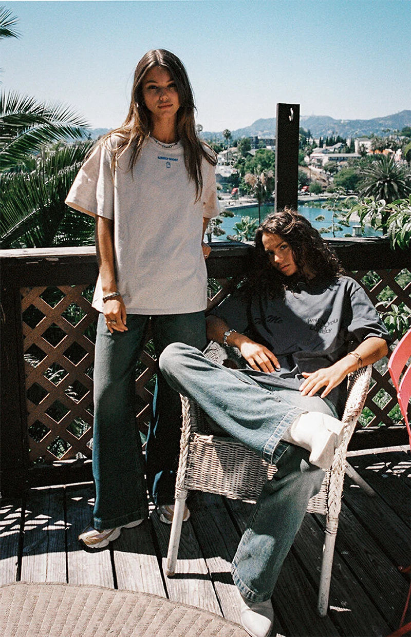 LONELY GHOST Bone Text Me When You Get Home T-Shirt