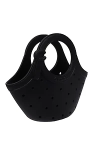 Crocs Black Medium EVA Tote Bag