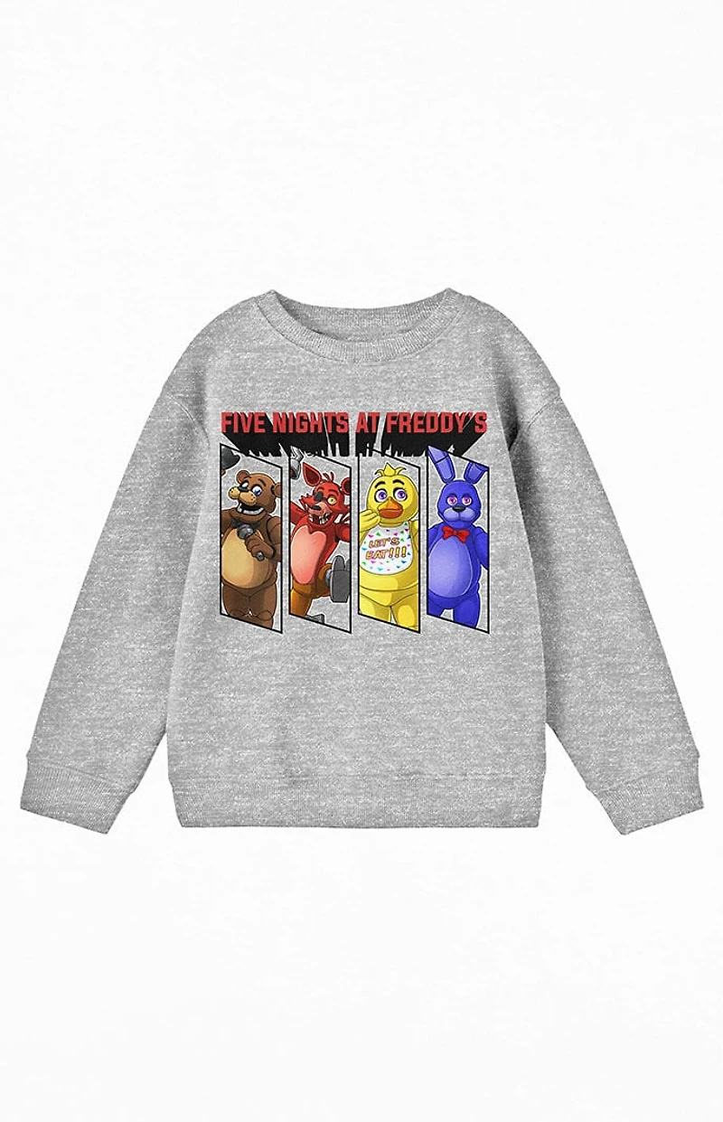 Kids Five Nights At Freddy's Crew Neck Sweatshirt