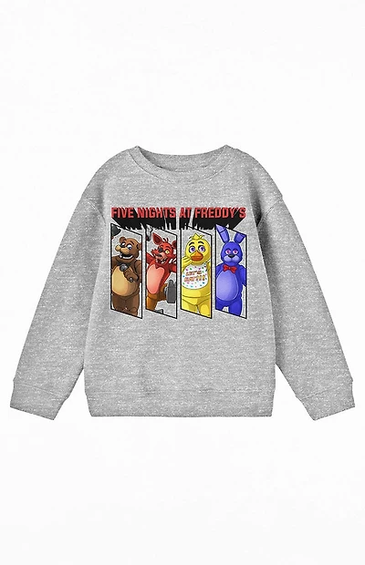 Kids Five Nights At Freddy's Crew Neck Sweatshirt