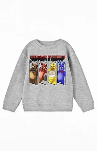 Kids Five Nights At Freddy's Crew Neck Sweatshirt