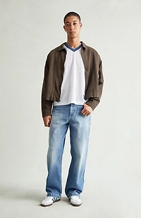 Pacsun Dylan Baggy Jeans Medium Blue Tint