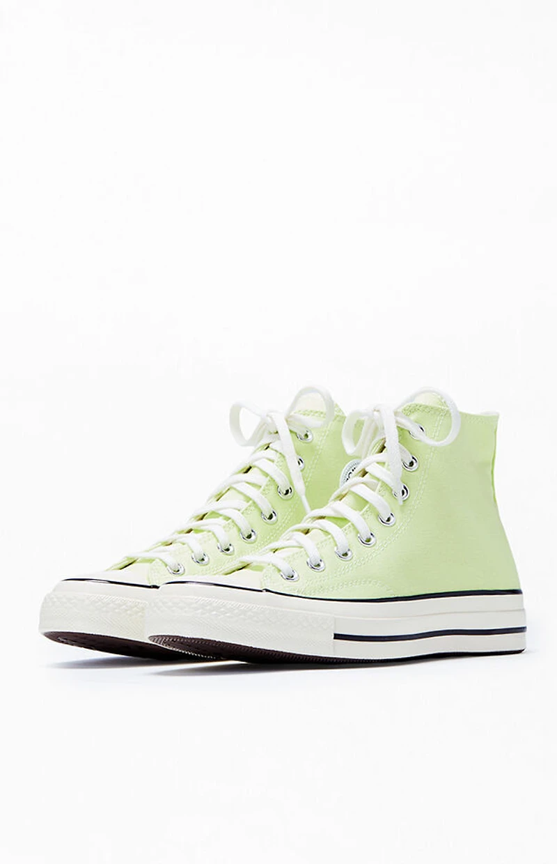 Converse Lime Chuck Taylor All Star 70 High Top Sneakers