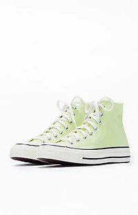 Converse Lime Chuck Taylor All Star 70 High Top Sneakers