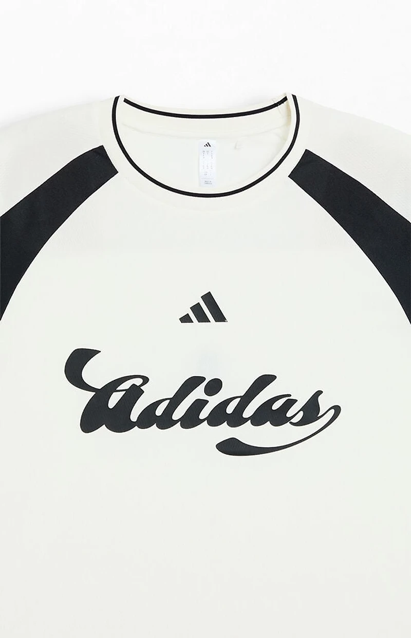 adidas White & Black Her Long Sleeve Jersey