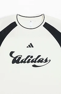 adidas White & Black Her Long Sleeve Jersey