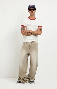 Pacsun Blake Extreme Baggy Jeans Tan