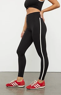 PAC 1980 WHISPER Active Side Stripe Yoga Pants