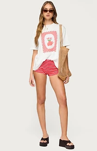 Edikted Flower Vase Oversized T-Shirt