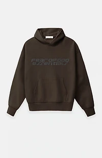 Fear of God ESSENTIALS Brown '90s Fleece Hoodie