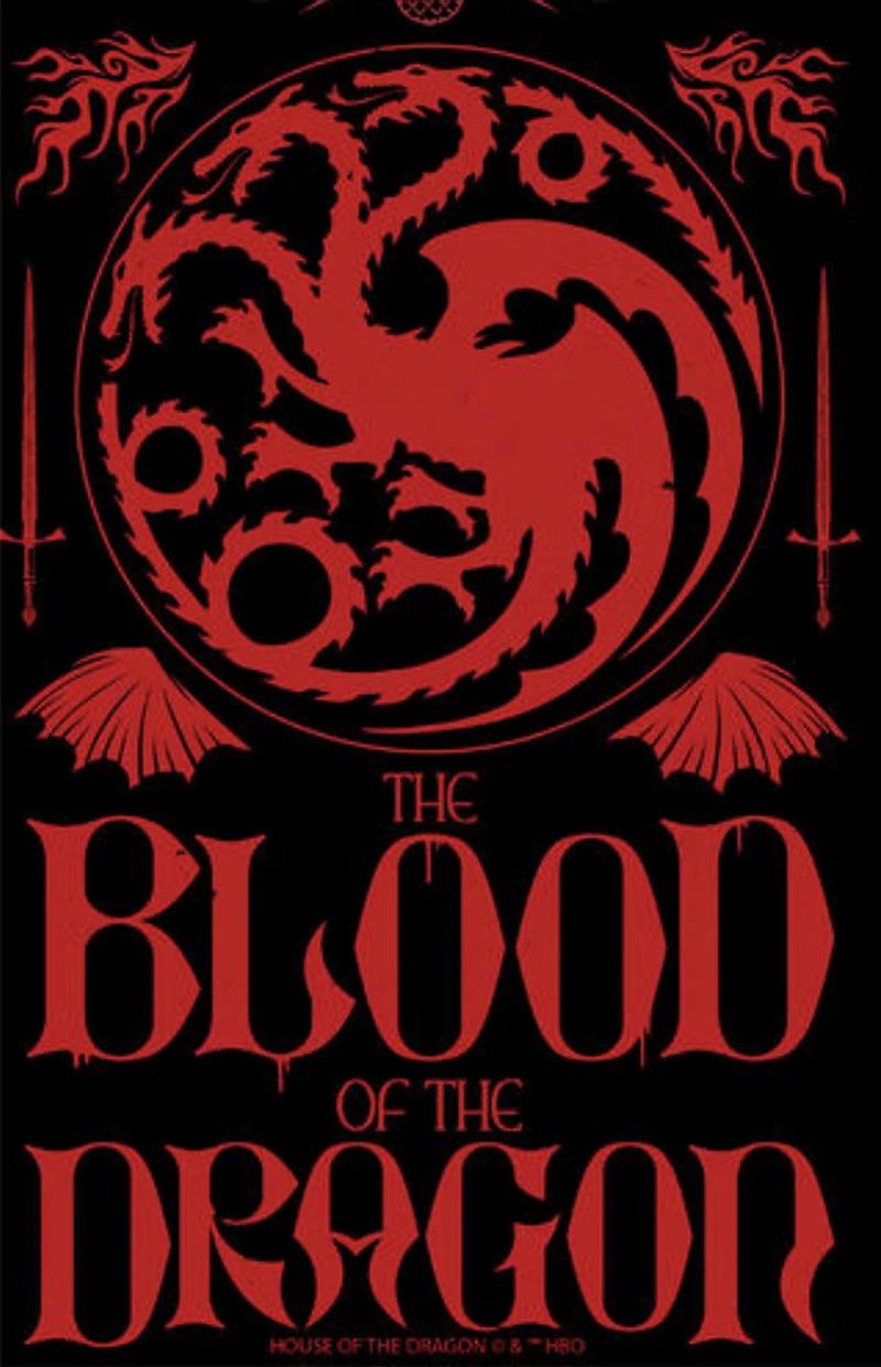 House of the Dragon Blood Sweat Shorts