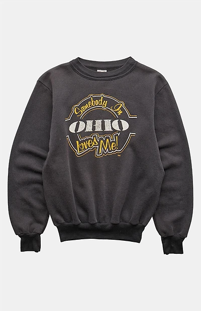 PS VINTAGE '90s Somebody in Ohio Loves Me Crew Neck Sweatshirt