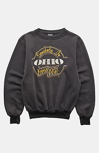 PS VINTAGE '90s Somebody in Ohio Loves Me Crew Neck Sweatshirt