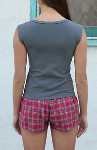 John Galt Gray Zelly Basic Top