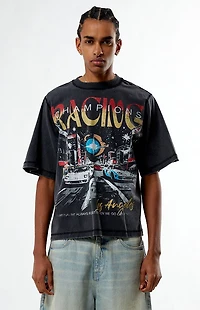 Pacsun LA Racing Cropped T-Shirt