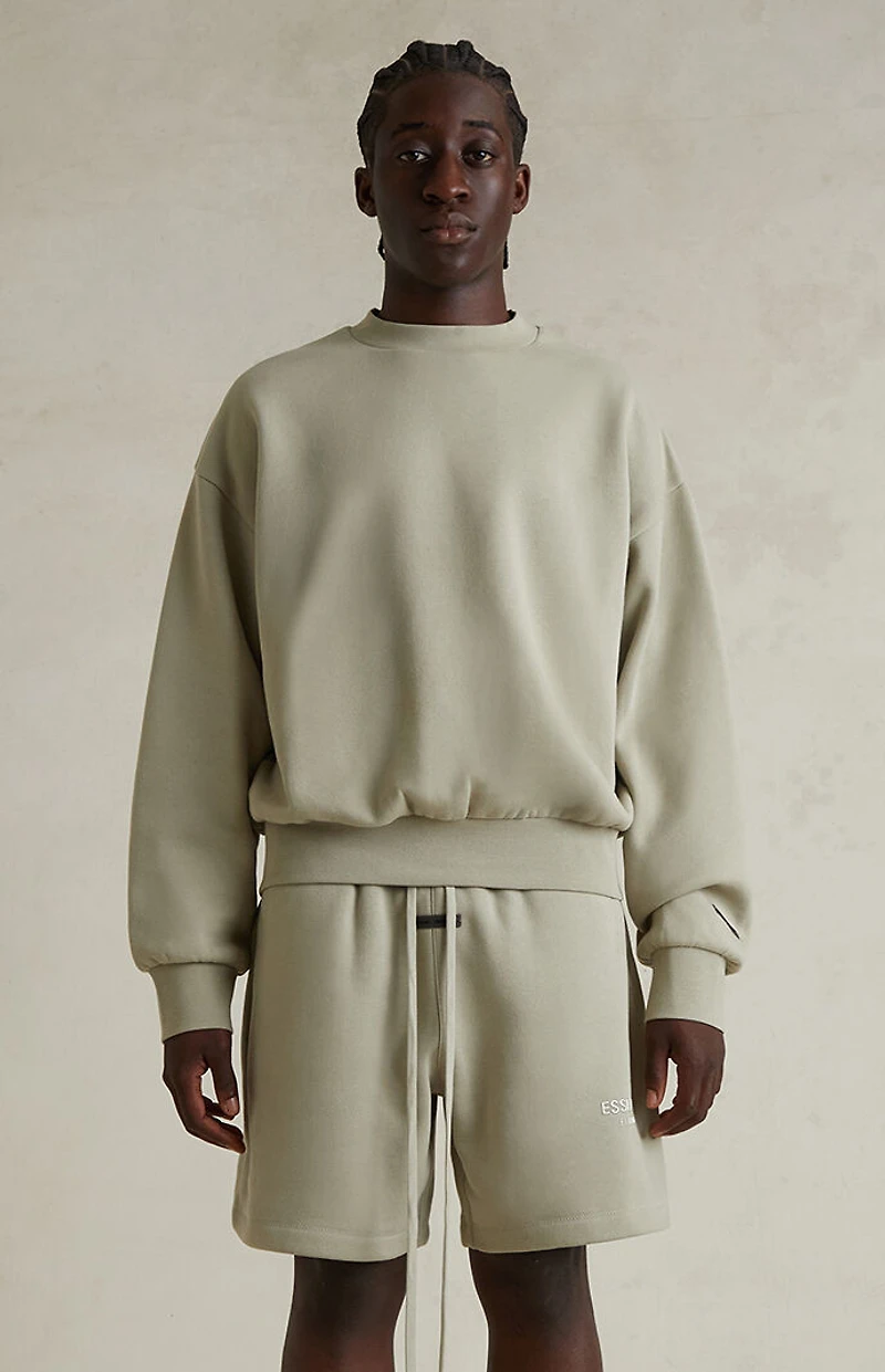 Fear of God ESSENTIALS Abbey Stone Soccer Fleece Sweat Shorts