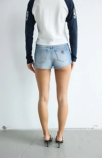 ABRAND Tamara Recycled 99 Low Rise Cutoff Jeans Shorts