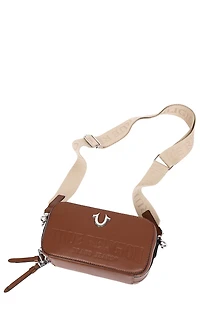 True Religion Double Zip Horseshoe Camera Bag