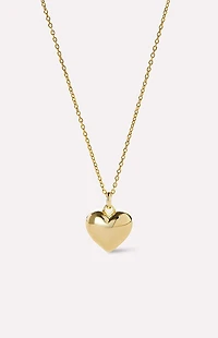 Ana Luisa Lev Small Gold Heart Necklace