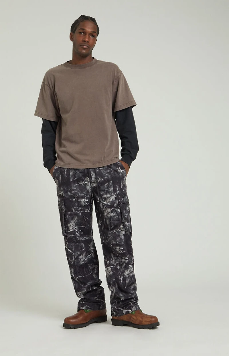 Pacsun Camo Ripstop Baggy Cargo Pants