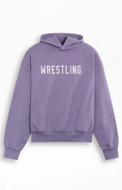 Fear of God ESSENTIALS Lavender Heavy Fleece Hoodie