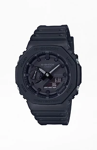 Casio Watches GA2100-1A1 Monochrome Black Watch