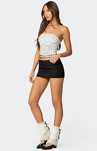 Edikted Laurie Polka Dot Tube Top