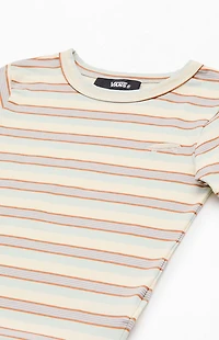 Vans Kids Brown Lucie Striped T-Shirt